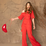 CALÇA PANTALONA RAYON TWILL