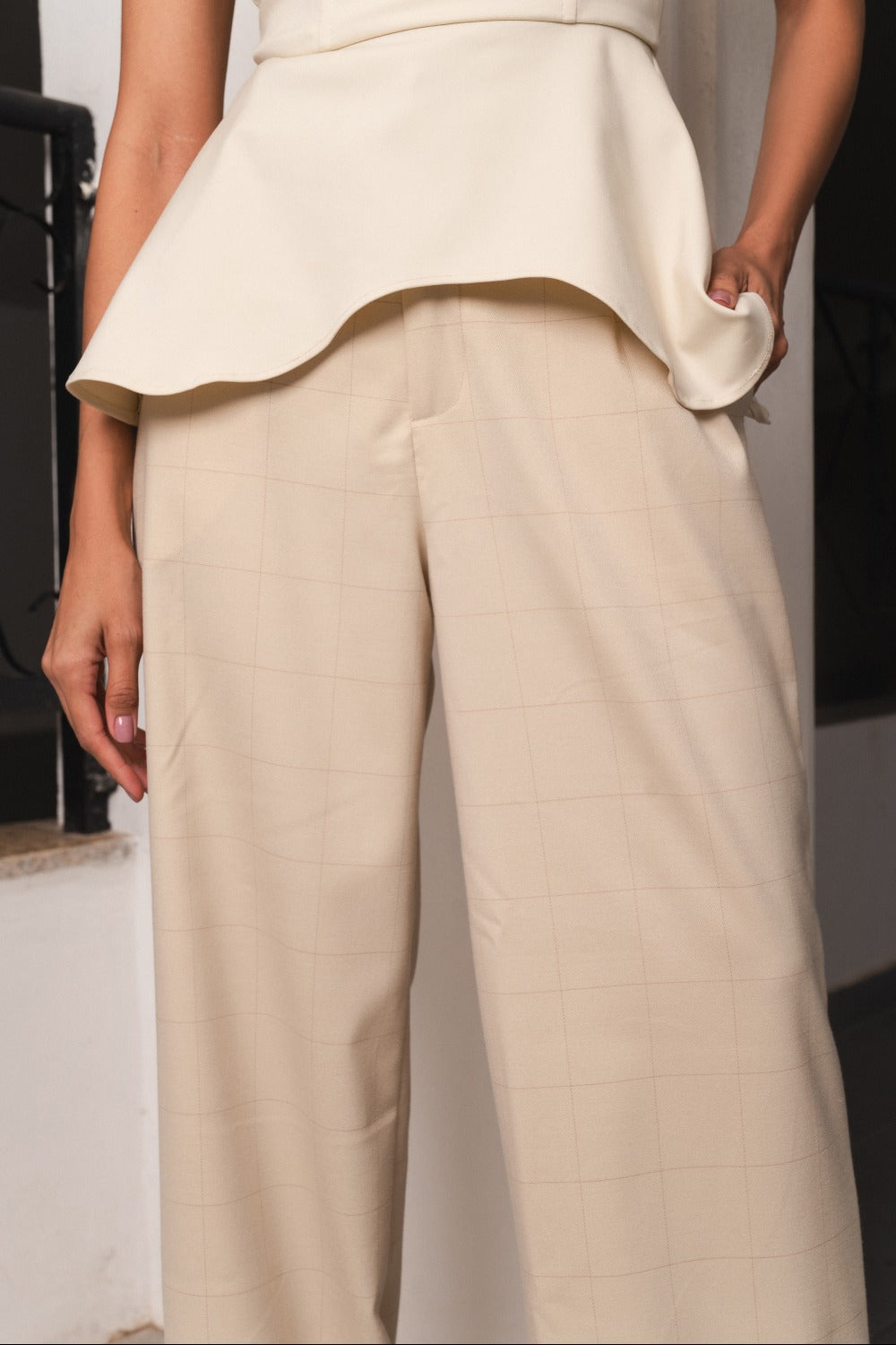 CALÇA BOLSO SOCIAL RISCA GIZ