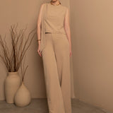 CALÇA RETA FECHO COLCHETE