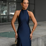 VESTIDO LONGO FRENTE ÚNICA