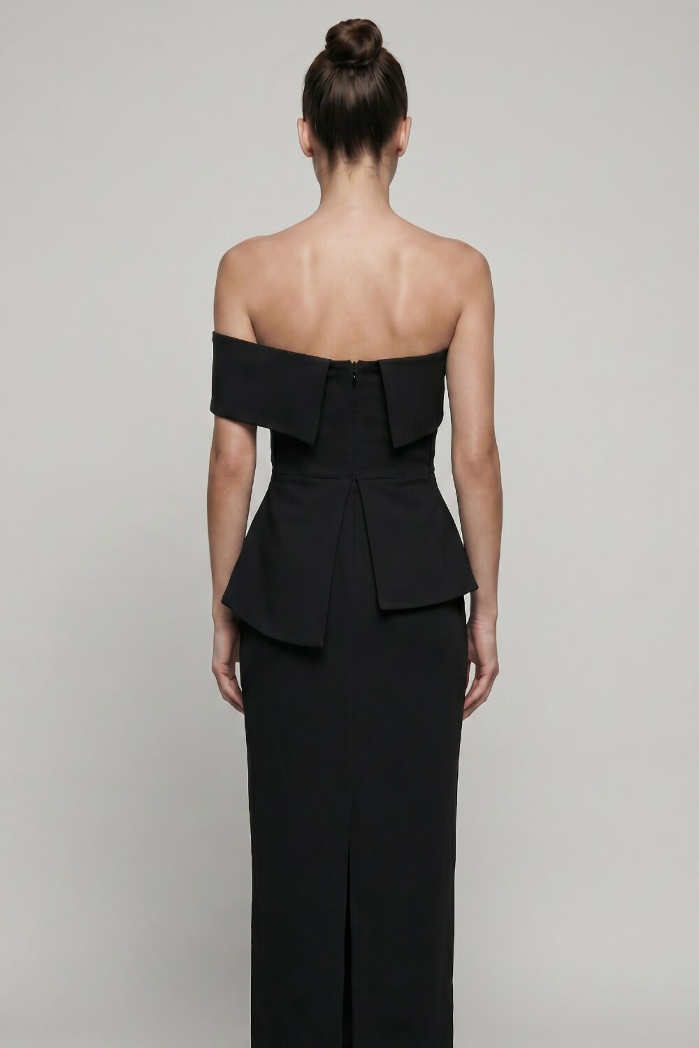 VESTIDO MIDI LAÇO MANGA NULA