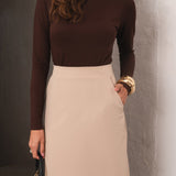 SAIA MIDI ALFAIATARIA TWILL