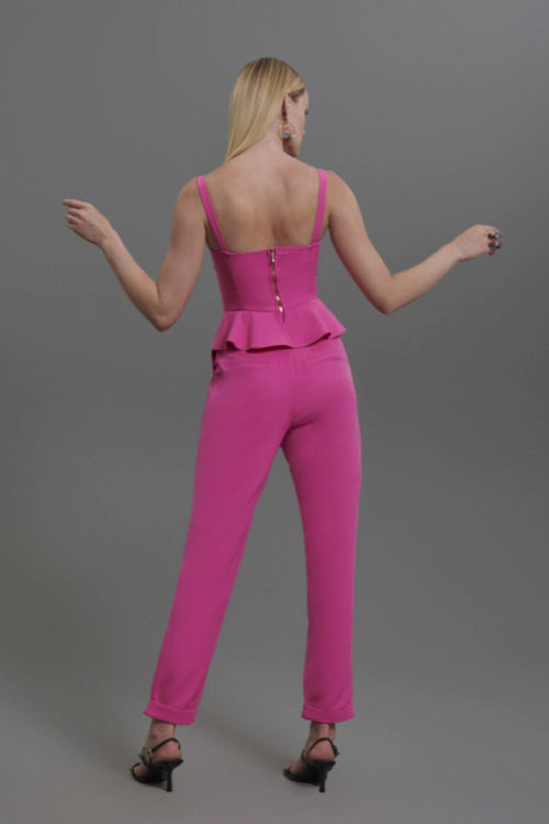 CALÇA SKINNY ALFAIATARIA ROSA