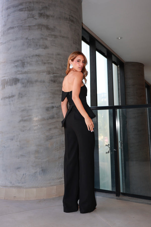 CALÇA RETA ALFAIATARIA TWILL PRETO